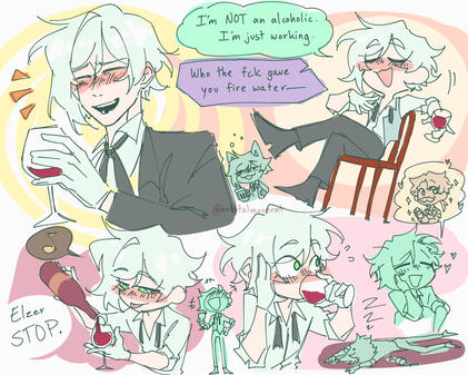 Drunk Elzer Sketchpage